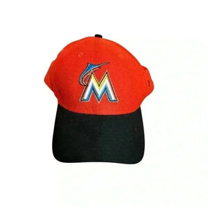 Miami Marlins 39Thirty New Era Fitted Baseball Cap Hat Size Medium Large
